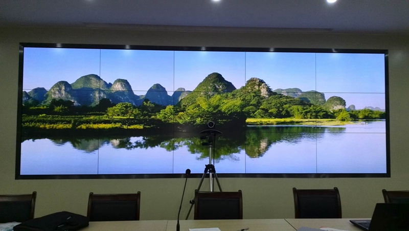 某指挥部液晶拼接屏系统